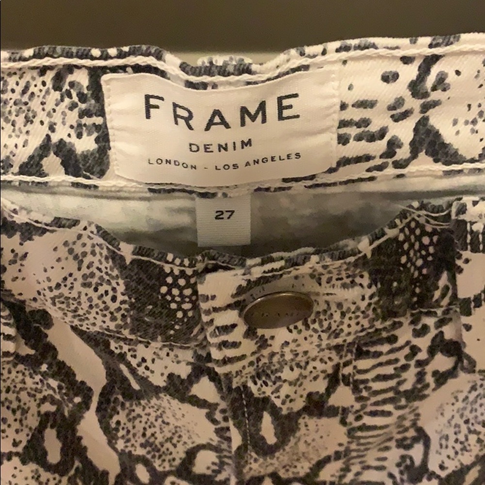 Frame Python Denim jeans - Picture 2 of 3